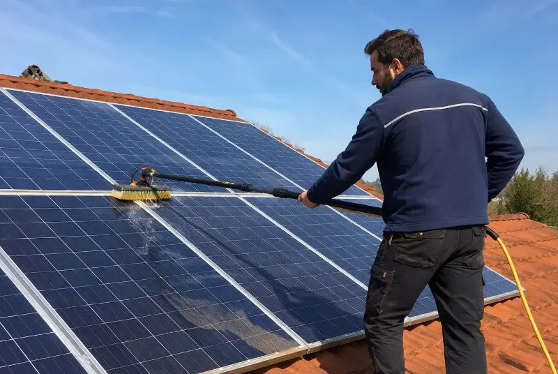 Nettoyage et entretien de panneaux solaires à Latour-de-Carol